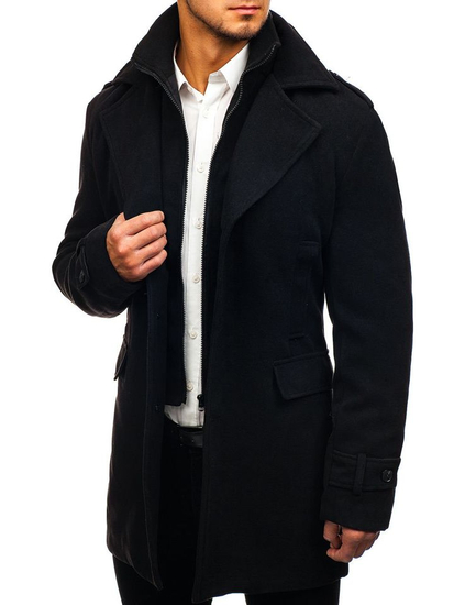 Men's Winter Coat Black Bolf 1808