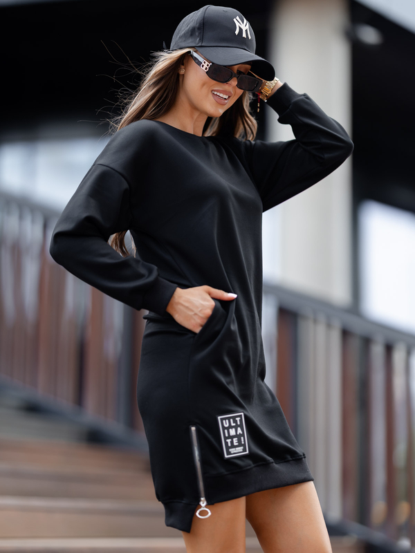 Women’s Sport butter dress Black Bolf 524