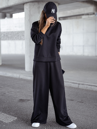 Women’s 2-Piece Sport Outfit masełko Black Bolf 821111