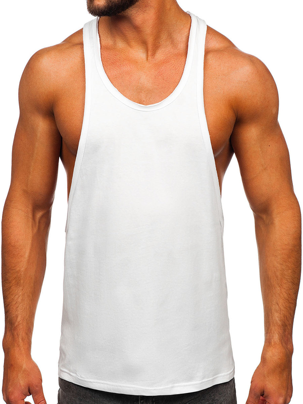 Men’s Basic Tank Top White Bolf 1245