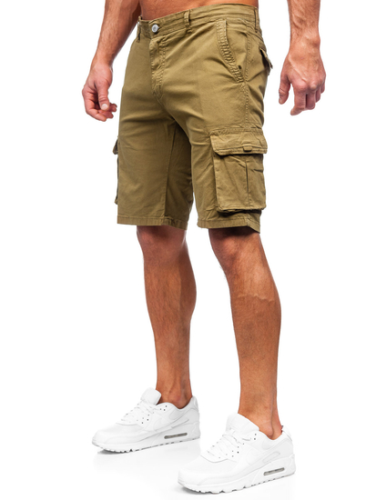 Men's Cargo Shorts Khaki Bolf J707