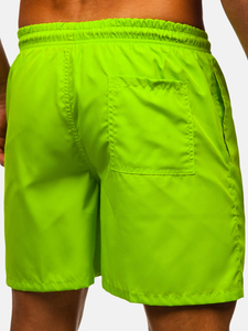 Men’s Swimming Trunks Green-Neon Bolf QD35