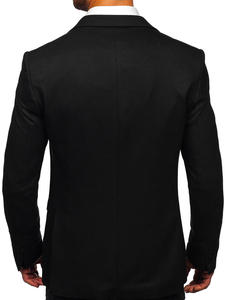 Men’s Elegant Suit Jacket Black Bolf 05