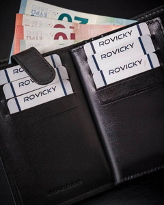 Men's Leather Wallet Black 25912