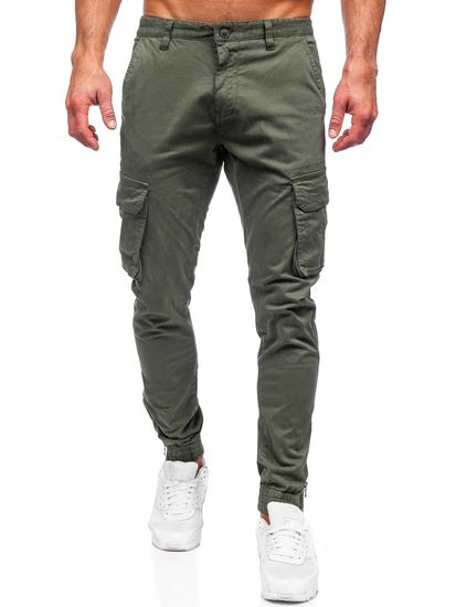Men's Cargo Joggers Khaki Bolf 77322