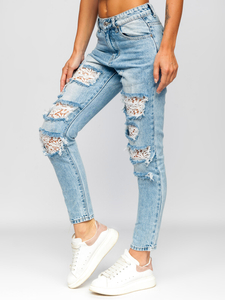 Women's Jeans Blue Bolf H8607-1