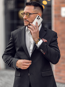 Men’s Casual Blazer Black Bolf 24401