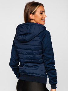 Women's Lightweight Jacket Navy blue Bolf KSW4012A1