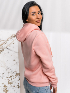 Women’s Kangaroo Sweatshirt Light Pink Bolf W02A1-56