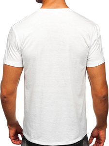 Men's Basic Cotton T-shirt White Bolf 67T1299