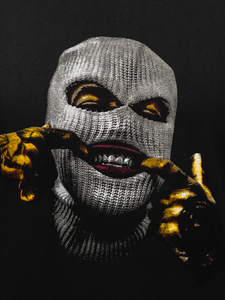 Men's Printed T-shirt Black Bolf 142172