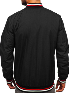 Men's Lightweight Bomber Jacket Black Bolf 84M3001