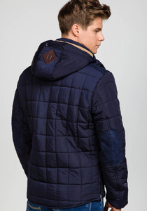 Men's Winter Jacket Navy Blue Bolf 1672