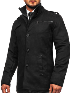 Men's Coat Black Bolf 8856