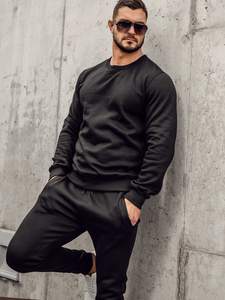 Men's Tracksuit Black Bolf D001A