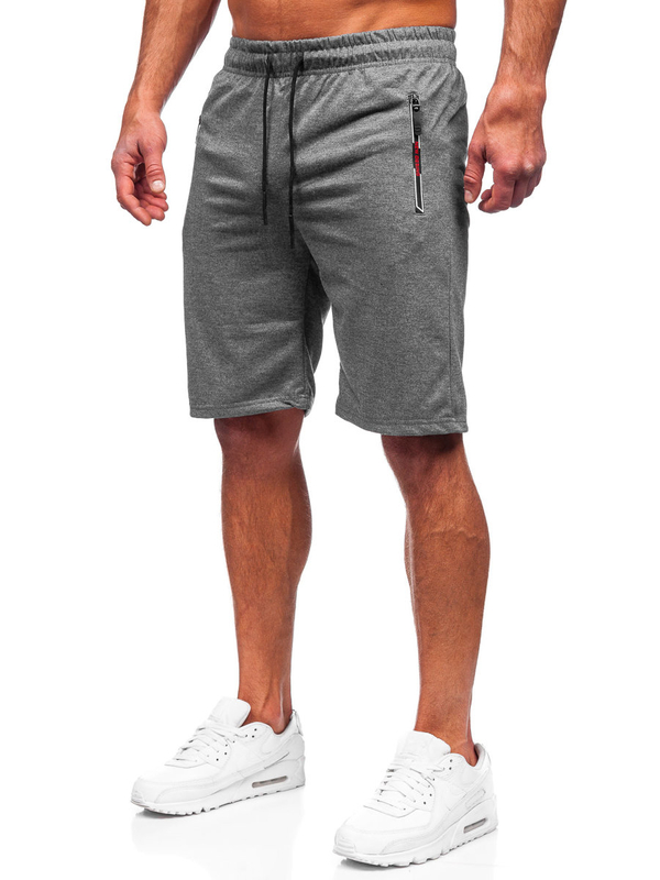Men's Sweat Shorts Graphite Bolf JX711