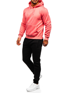 Men's Kangaroo Tracksuit Pink Bolf D002-53