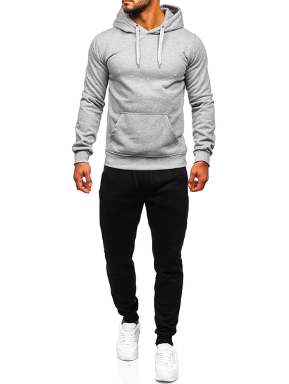 Men's Kangaroo Tracksuit Grey Bolf D002