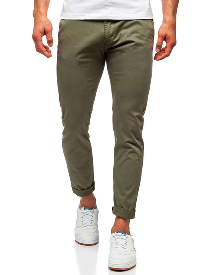 Men's Chino Pants Green Bolf 1146