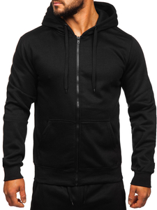 Men's Tracksuit with Hood Black Bolf 10386