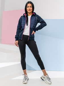 Women's Lightweight Jacket Navy blue Bolf KSW4009