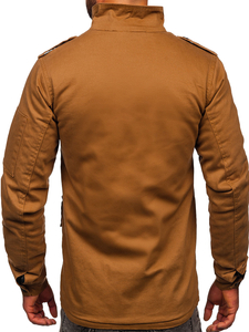 Men's Lightweight Cotton Jacket Camel Bolf 10290