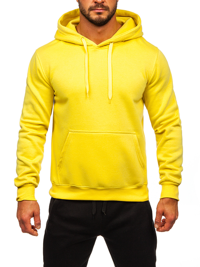 Men's Kangaroo Tracksuit Light Yellow Bolf D002-33