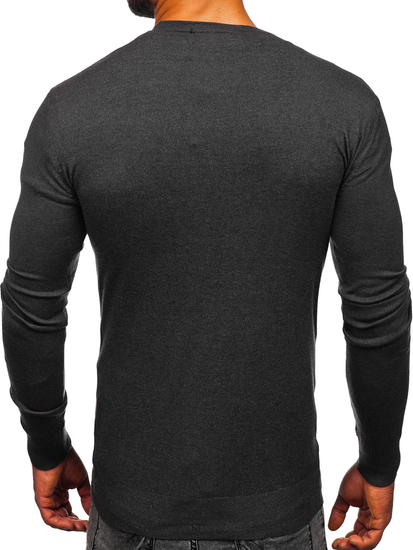 Men's Zip Sweater Graphite Bolf YY06