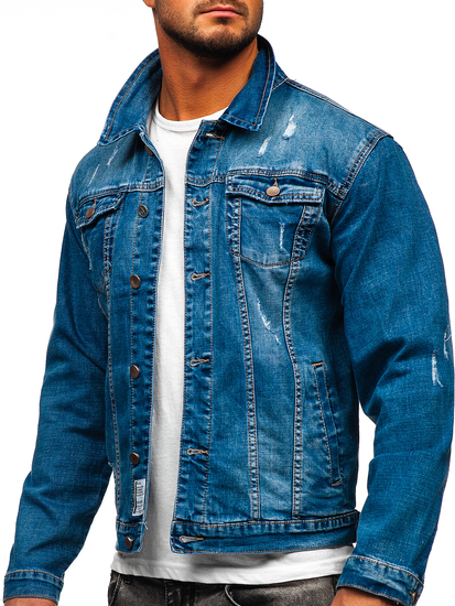Men's Denim Jacket Blue Bolf MJ500B