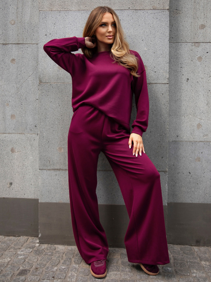 Women’s 2-Piece Sport Outfit masełko Claret Bolf 821111