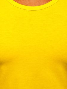 Men's Plain Tank Top Yellow Bolf 99001