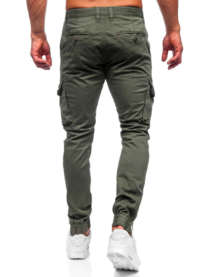 Men's Cargo Joggers Khaki Bolf 77322