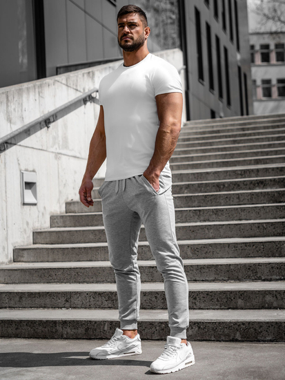 Men's Jogger Sweatpants Grey Bolf XW02A
