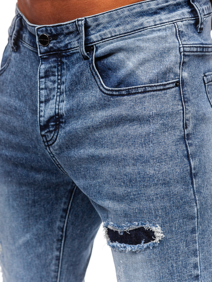 Men's Jeans Slim Fit Blue Bolf MP0153B