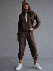 Women’s 2-Piece Sport Outfit Chocolate Bolf 82162