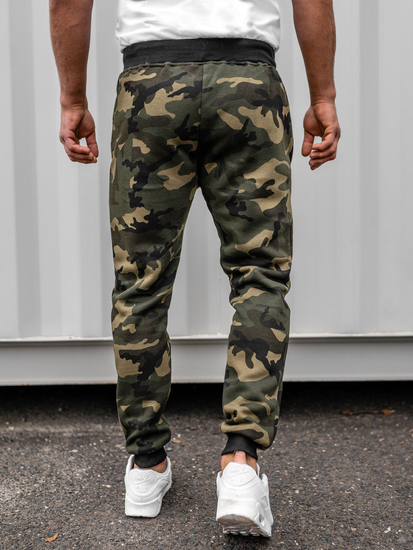 Men's Sweatpants Camo-Khaki Bolf KZ15A