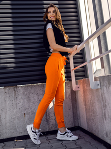 Women's Sweatpants Orange Bolf CK-01B