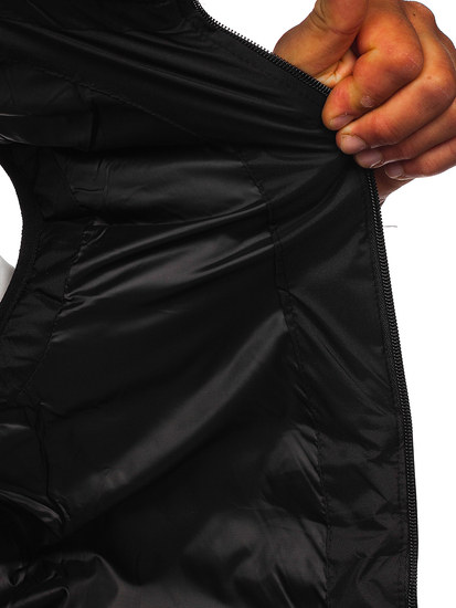 Men's Quilted Gilet Black Bolf 5M752