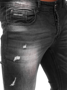 Men's Jeans Regular Fit Black Bolf MP010N