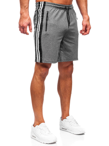 Men's Sweat Shorts Graphite Bolf 68005