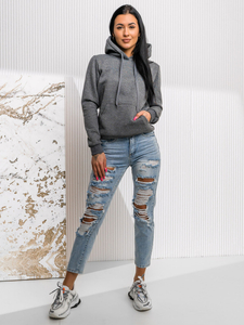 Women’s Kangaroo Sweatshirt Graphite Bolf W02A1