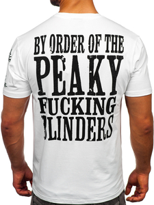 Men's Printed T-shirt White Bolf 2826