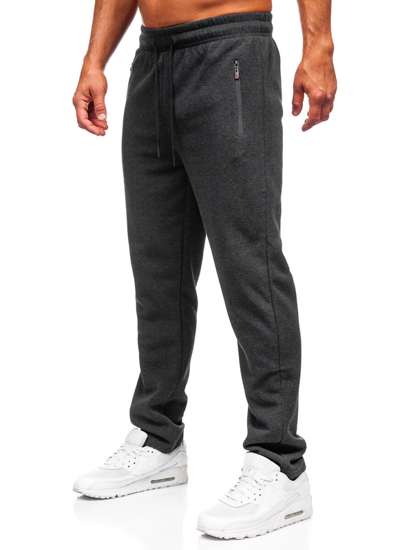 Men’s Thick Sweatpants Graphite Bolf JX6279
