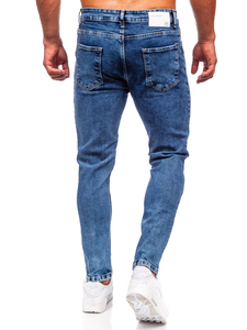Men's Jeans Regular Fit Navy Blue Bolf 6067