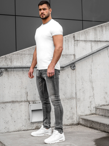 Men's Jeans Regular Fit Black Bolf MP019G