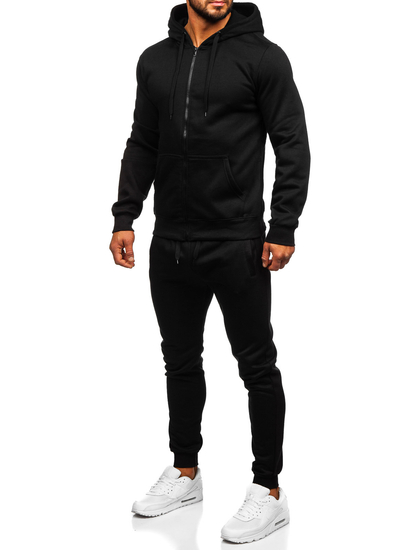 Men's Tracksuit with Hood Black Bolf 10386
