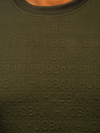 Men's Printed Sweatshirt Khaki Bolf LJ0599