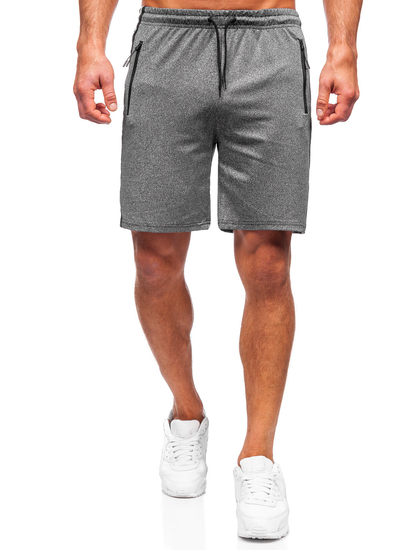 Men's Sweat Shorts Graphite Bolf 68005