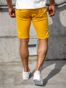 Men's Shorts Yellow Bolf 1142