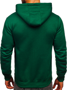 Men's Kangaroo Hoodie Dark Green Bolf 2009